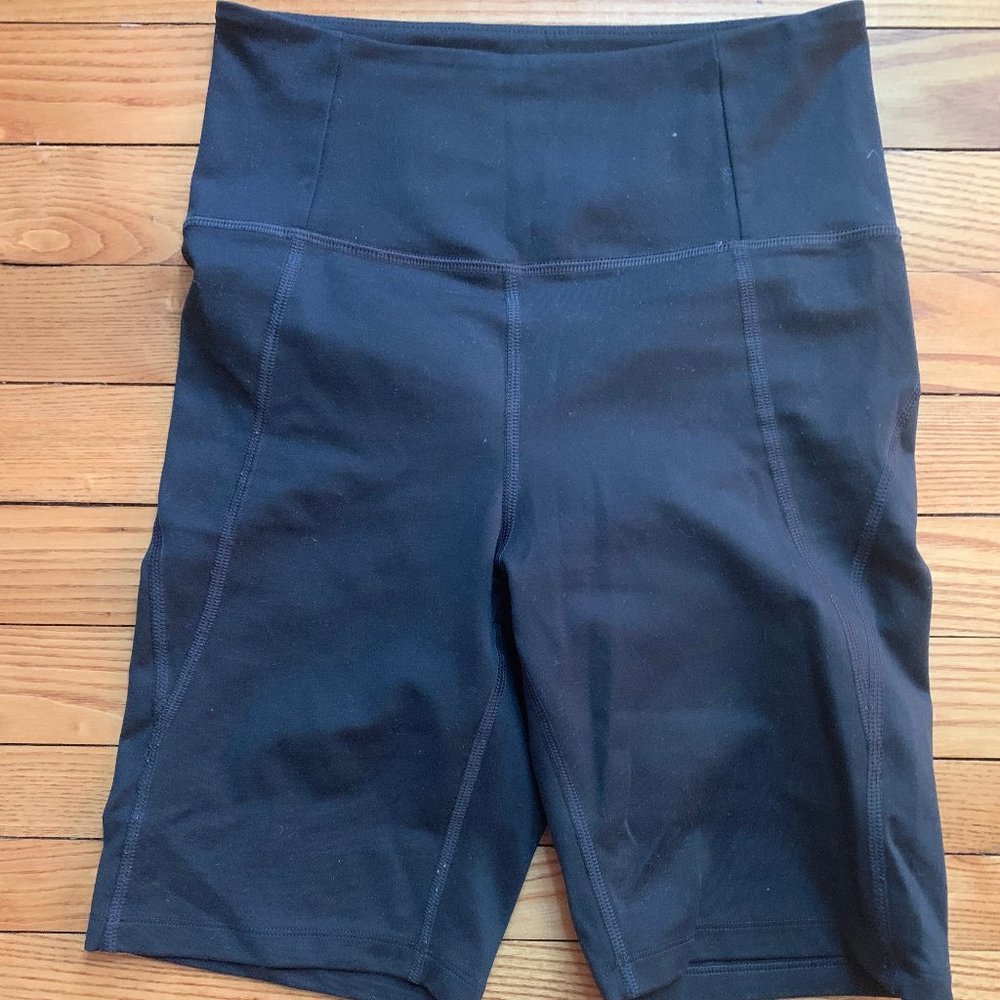 GF collective High-waisted compression bike shorts